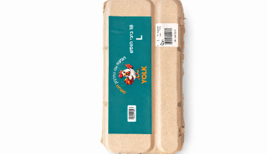 18 ביצי חופש  גודל L חלמון כתום . YOLK